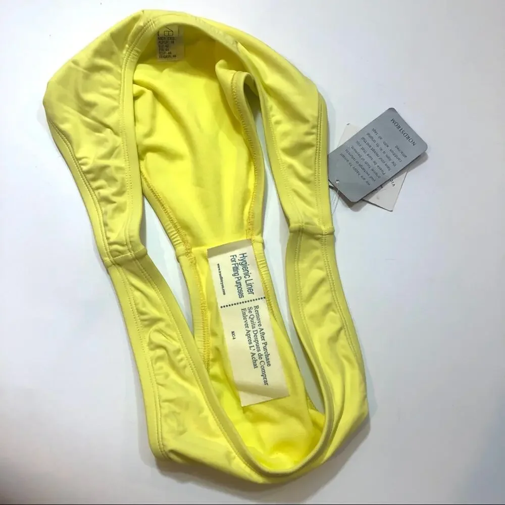 VYB Yellow Bikini Swim  Bottom XL